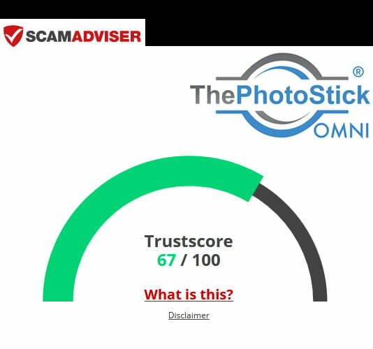 Photo Stick Omni ScamAdviser review and opinions