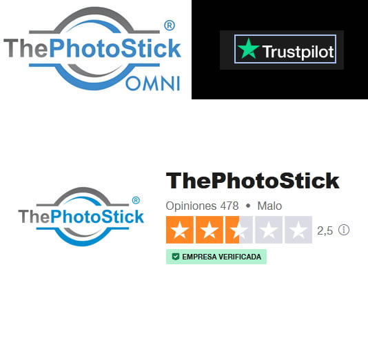 Photo Stick Omni TrustPilot test avis et opinions